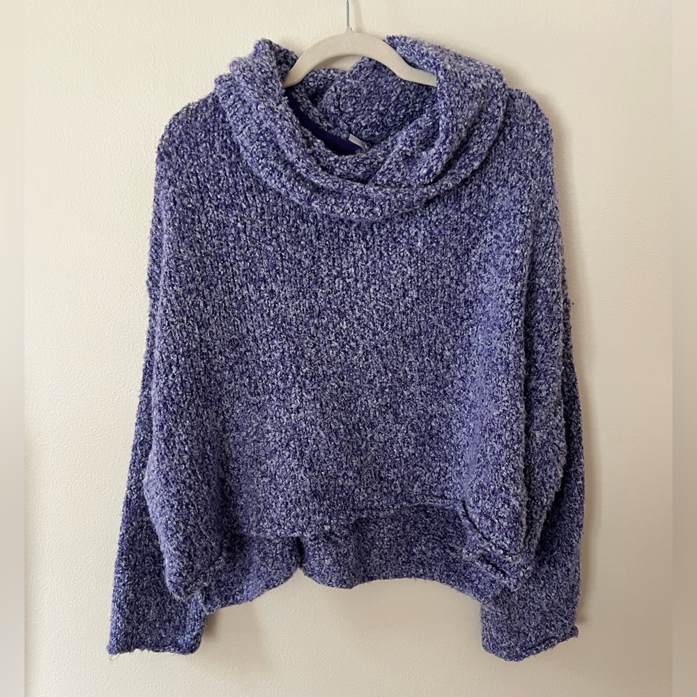 Free People Purple BFF Sweater S